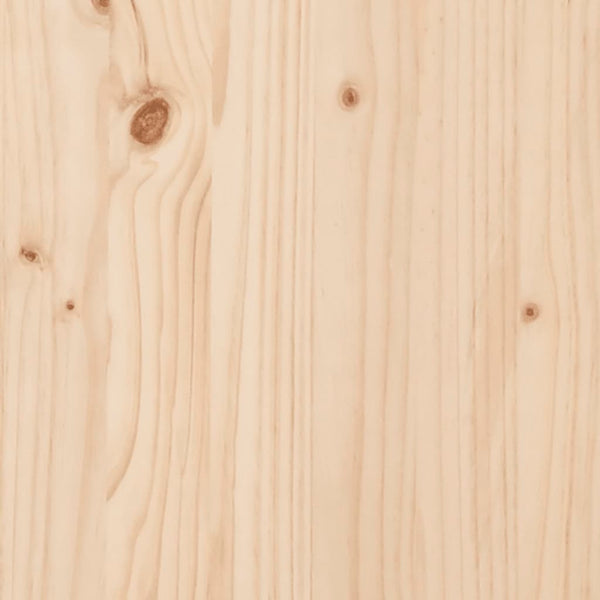 Mesa de jardín 121x82,5x110 cm madera maciza de pino