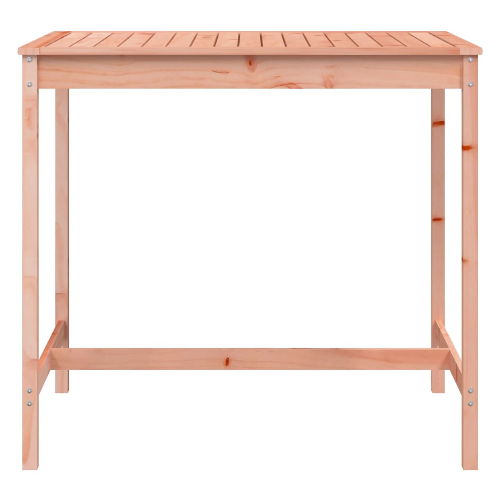 Garden table 121x82.5x110 cm solid douglas wood