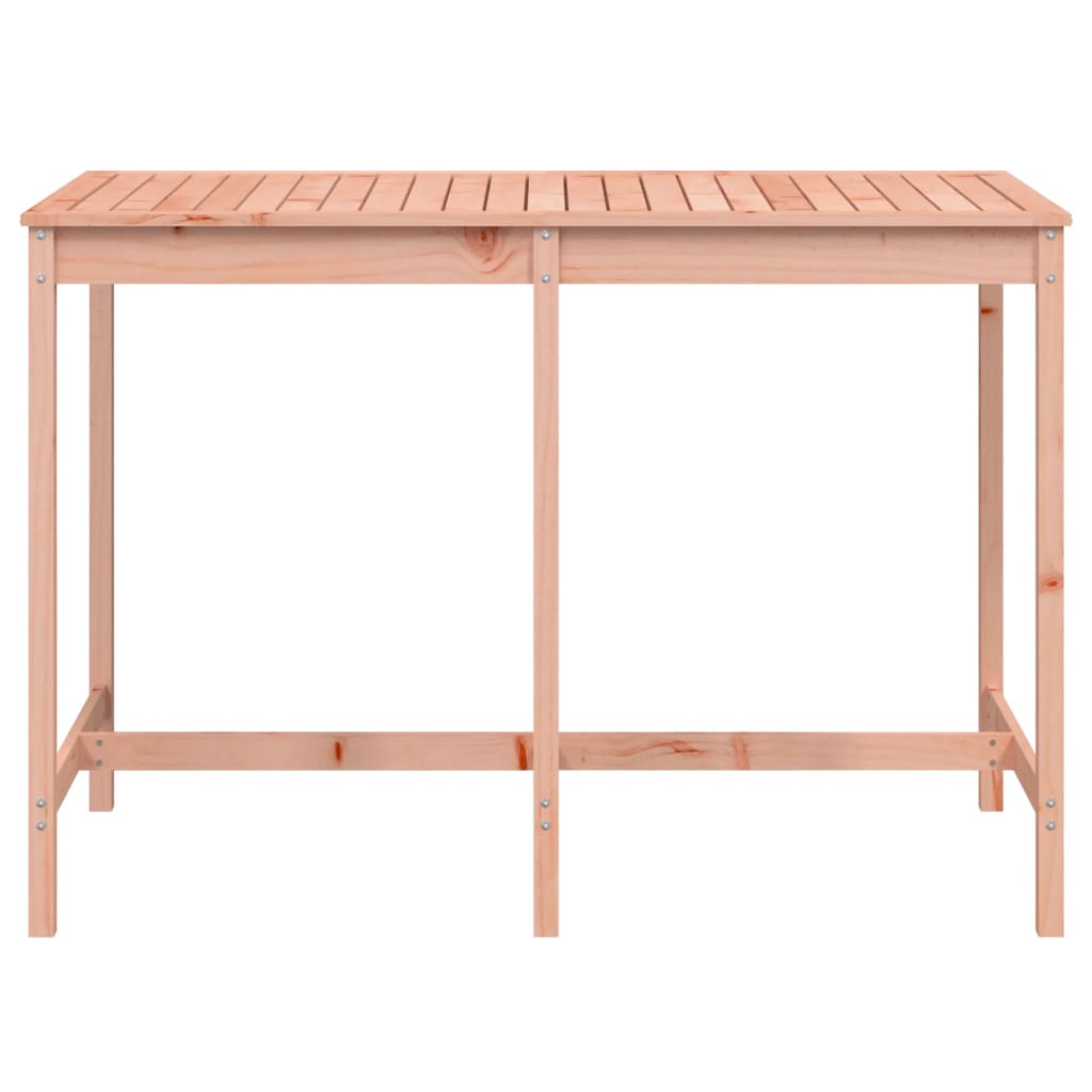 Mesa de jardín 159,5x82,5x110 cm madera maciza de douglas