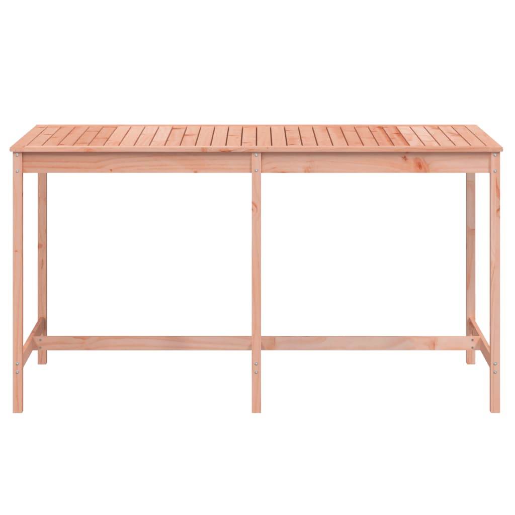 Garden table 203.5x90x110 cm solid douglas wood