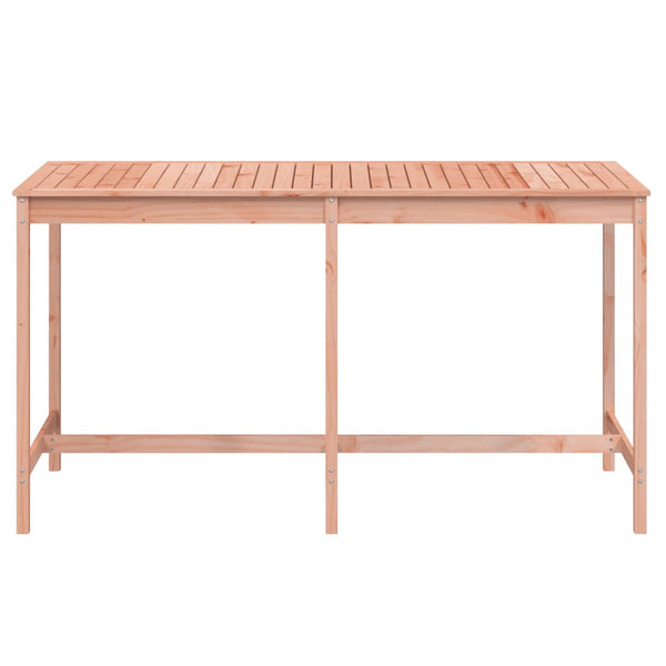 Garden table 203.5x90x110 cm solid douglas wood