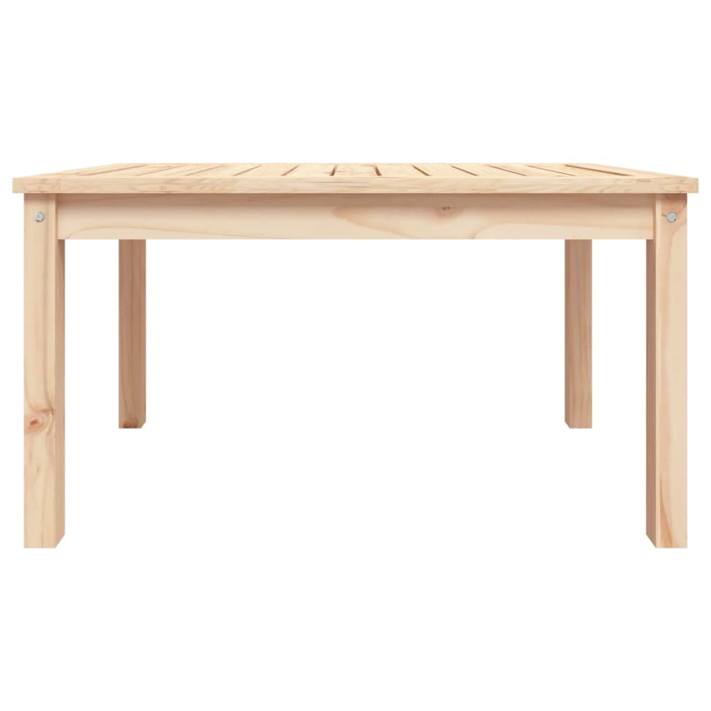 Garden table 82.5x50.5x45 cm solid pine wood