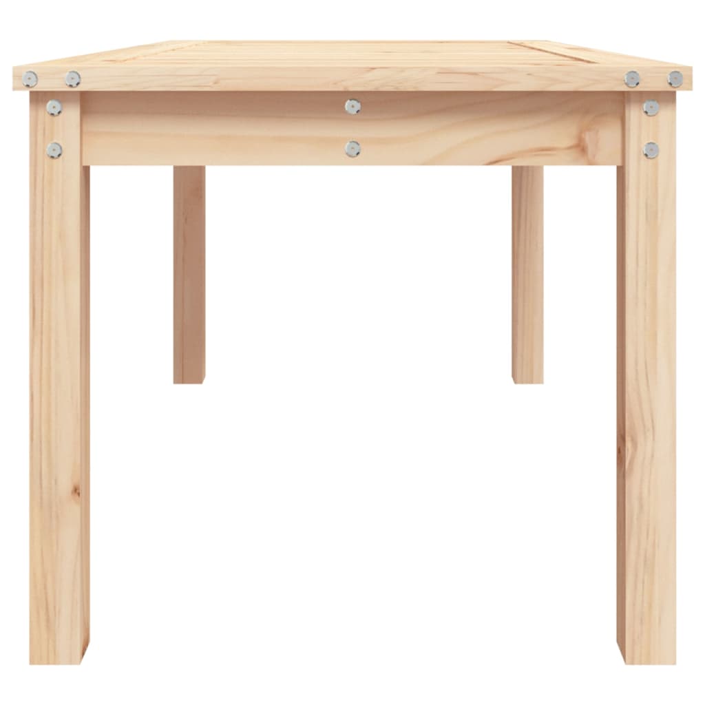 Garden table 82.5x50.5x45 cm solid pine wood