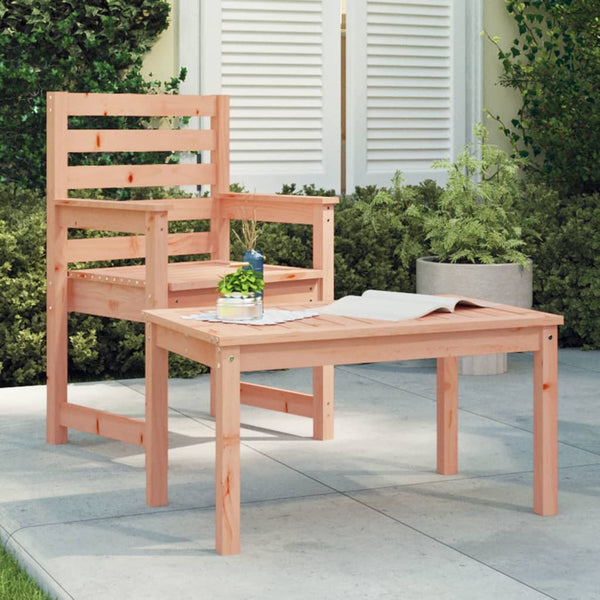 Garden table 82.5x50.5x45 cm solid douglas wood