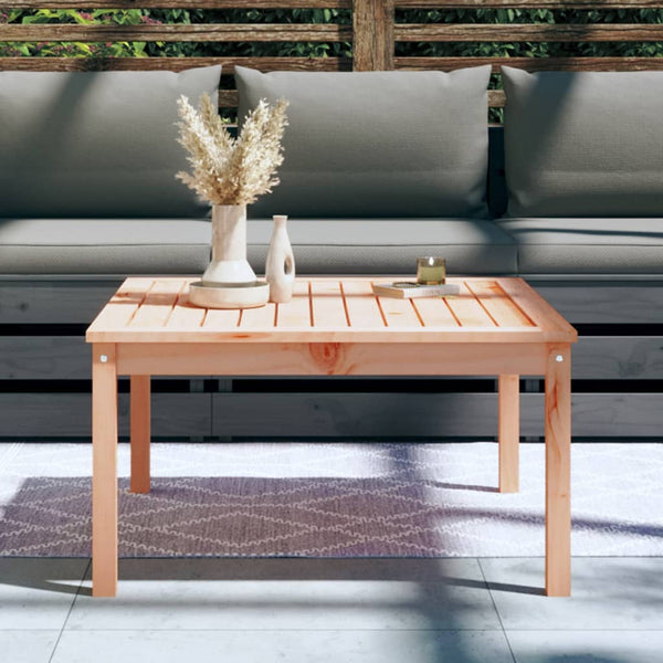 Garden table 82.5x82.5x45 cm solid douglas wood
