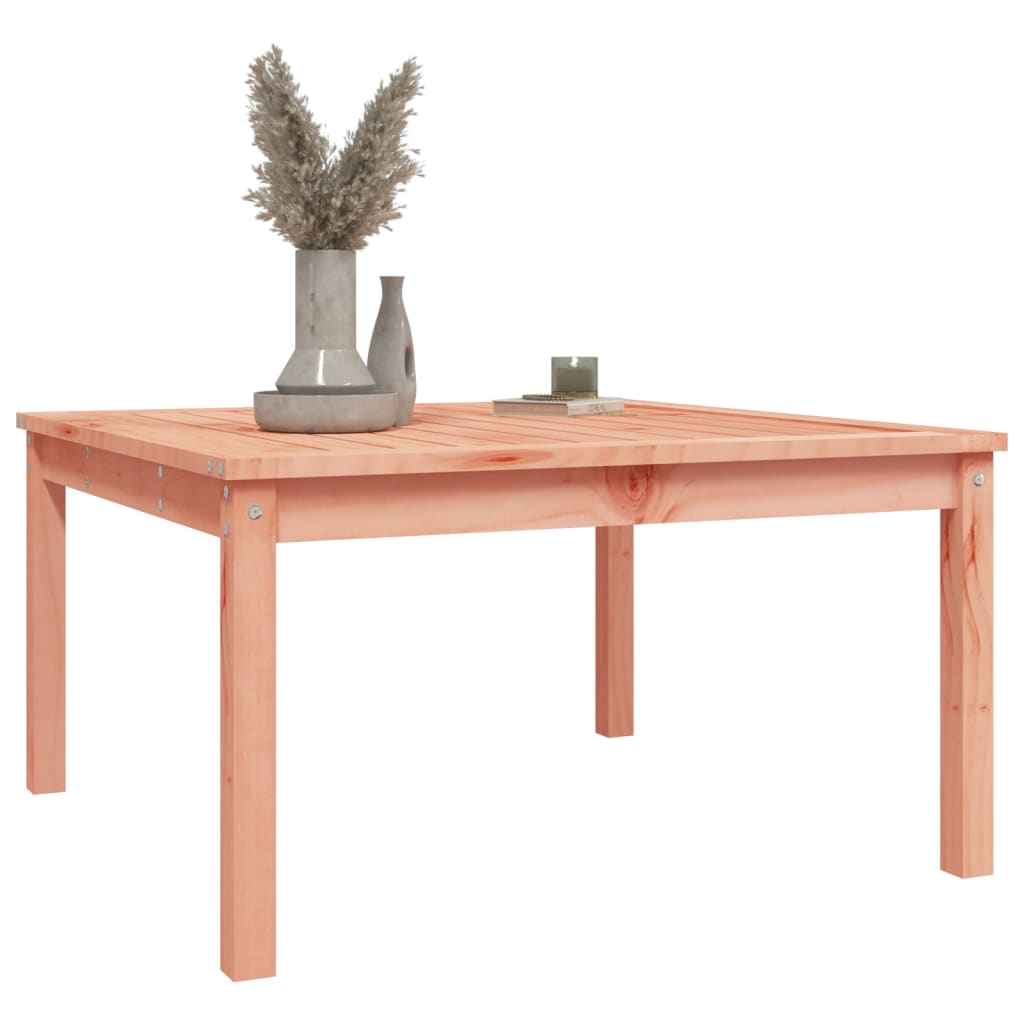 Garden table 82.5x82.5x45 cm solid douglas wood