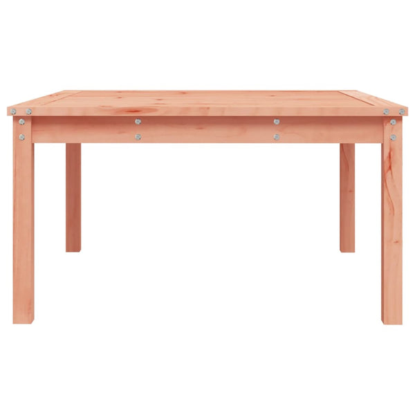 Garden table 82.5x82.5x45 cm solid douglas wood