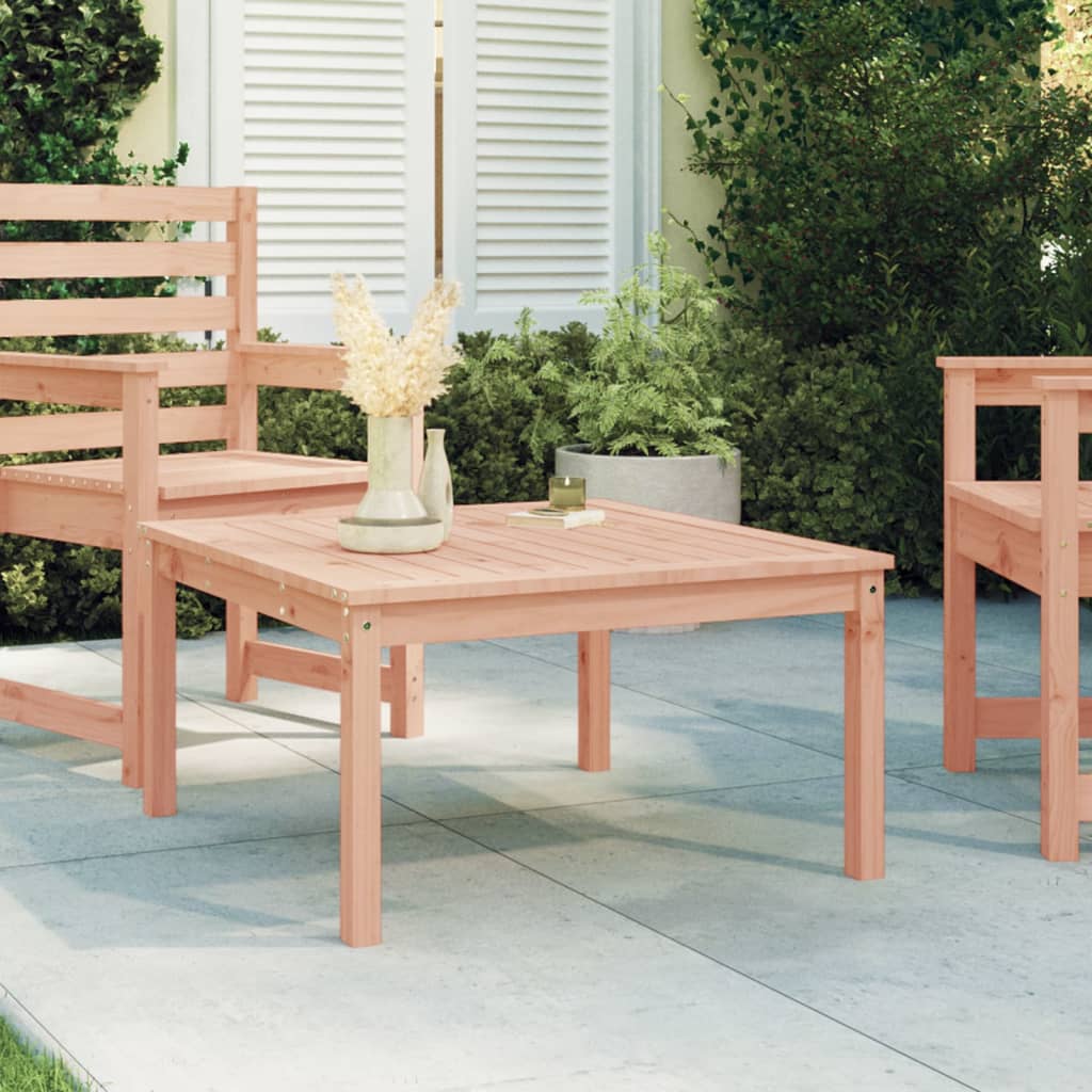 Garden table 82.5x82.5x45 cm solid douglas wood