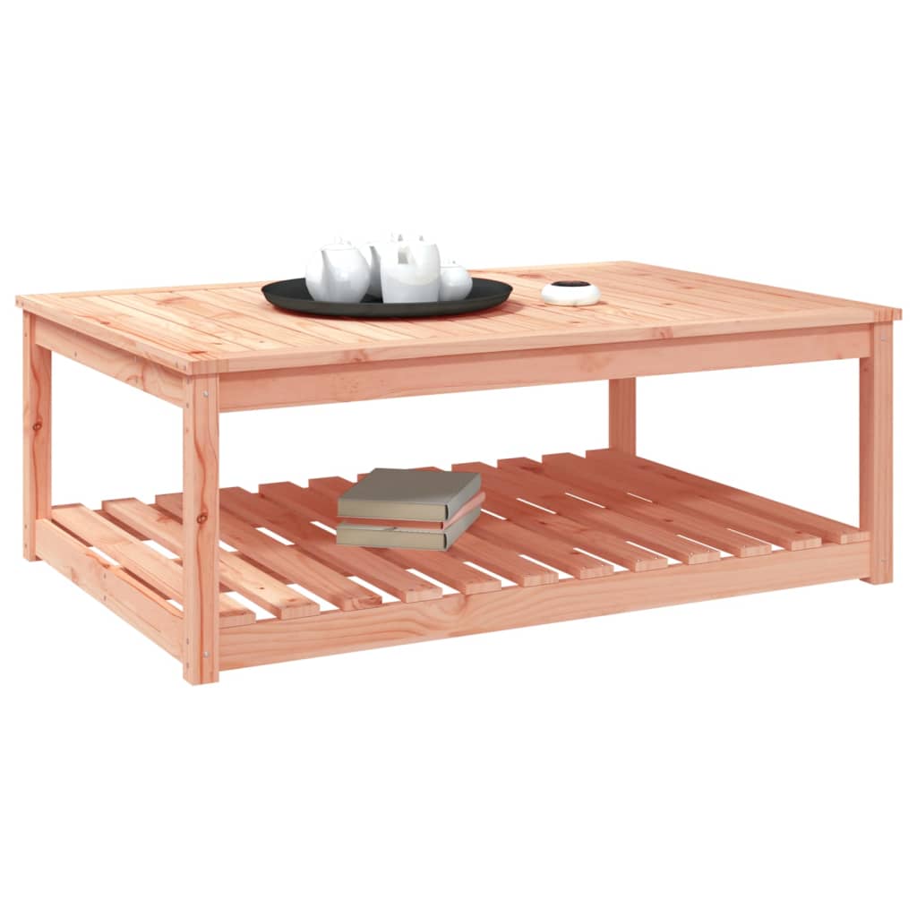 Garden table 121x82.5x45 cm solid douglas wood