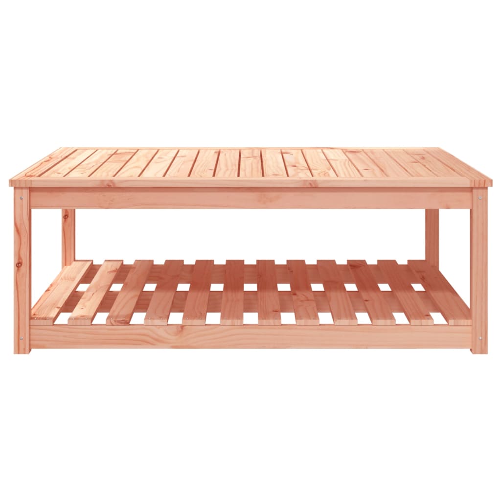 Garden table 121x82.5x45 cm solid douglas wood