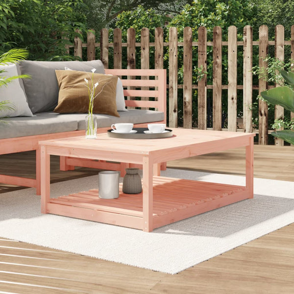 Garden table 121x82.5x45 cm solid douglas wood