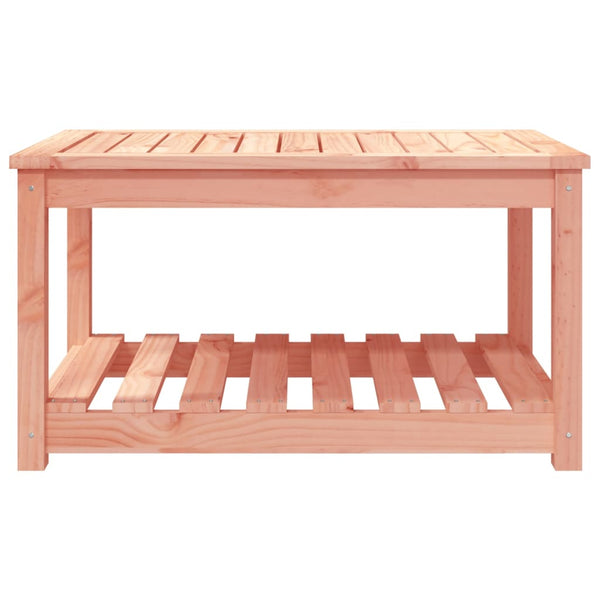 Mesa de jardín 82,5x50,5x45 cm madera maciza de douglas