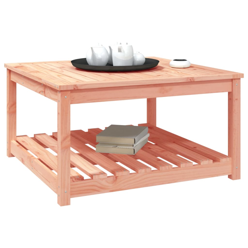 Garden table 82.5x82.5x45 cm solid douglas wood