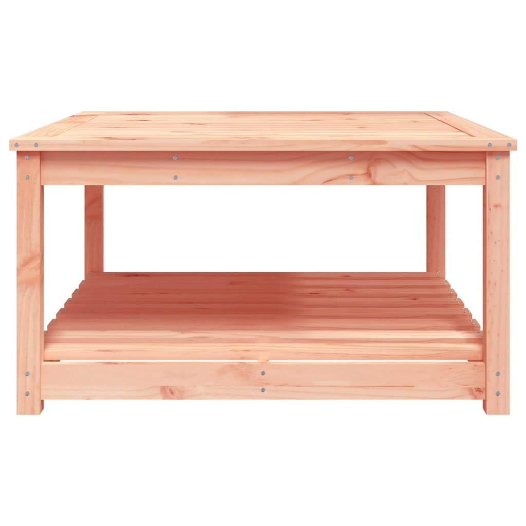 Garden table 82.5x82.5x45 cm solid douglas wood