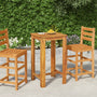 Garden Bar Table 60x60x105 cm Solid Acacia Wood