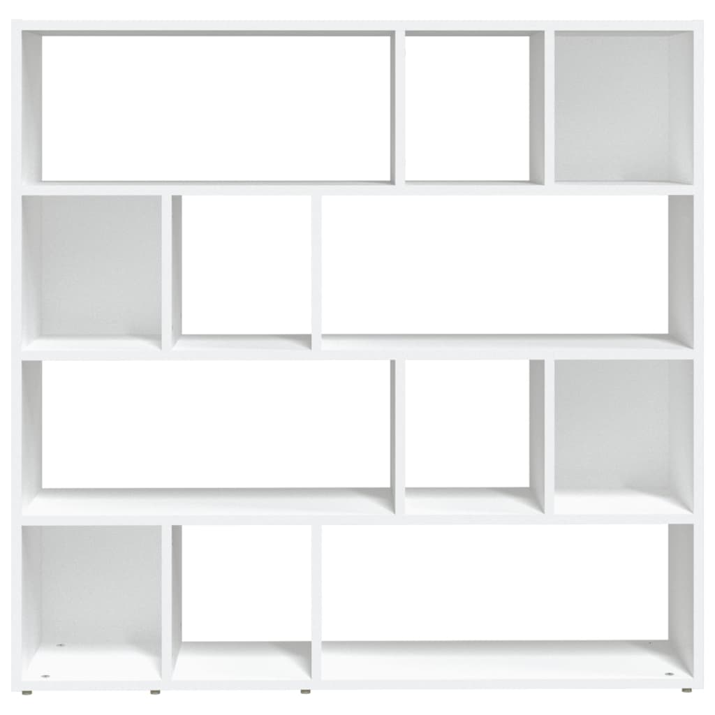 Bookcase/divider 105x24x102 cm white