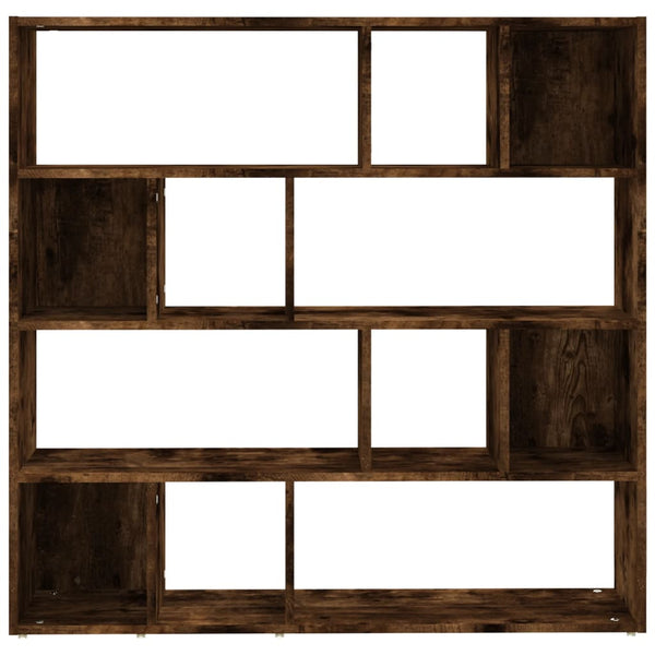 Bookcase/divider 105x24x102 cm smoked oak