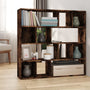 Bookcase/divider 105x24x102 cm smoked oak