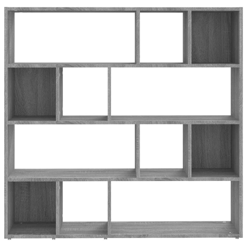 Librería/divisor 105x24x102 cm sonoma gris