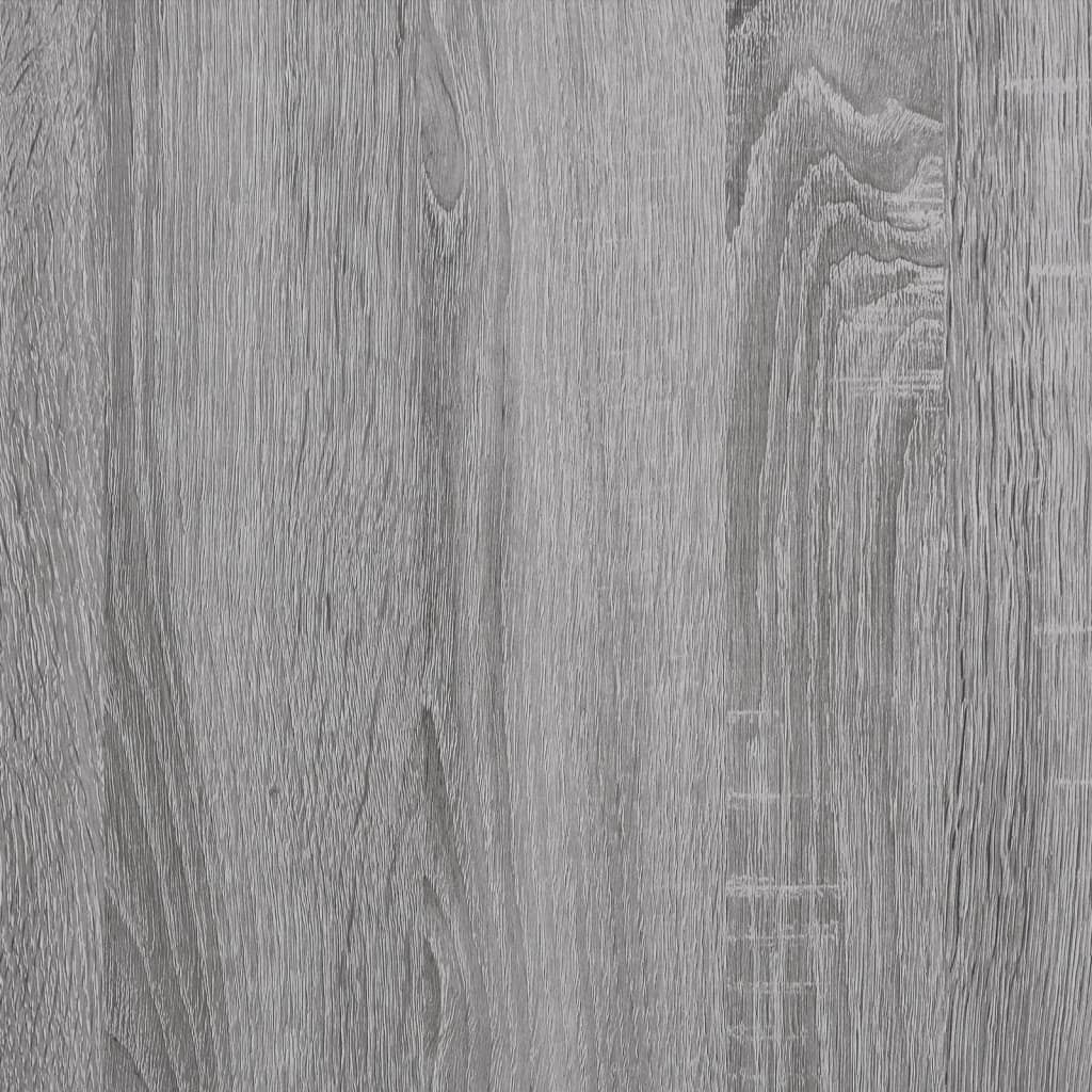 Mueble WC 60x32x53,5 cm fabricado en madera gris sonoma