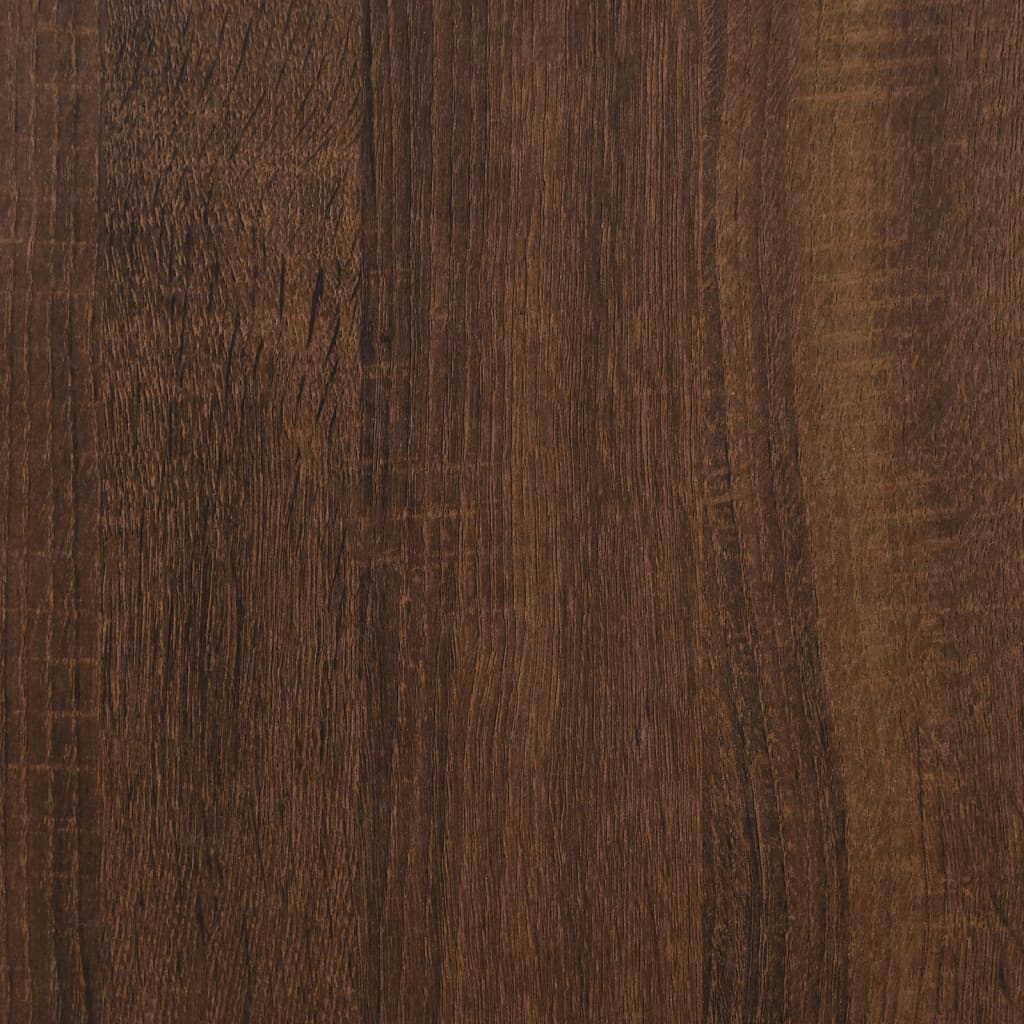 Mueble de baño de madera de roble marrón