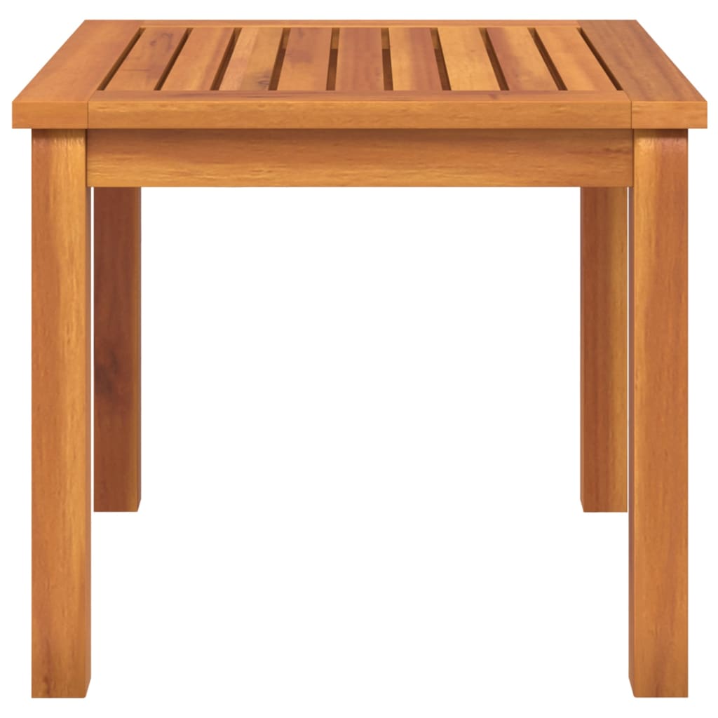 Mesa de centro 40x40x36 cm madeira de acácia maciça