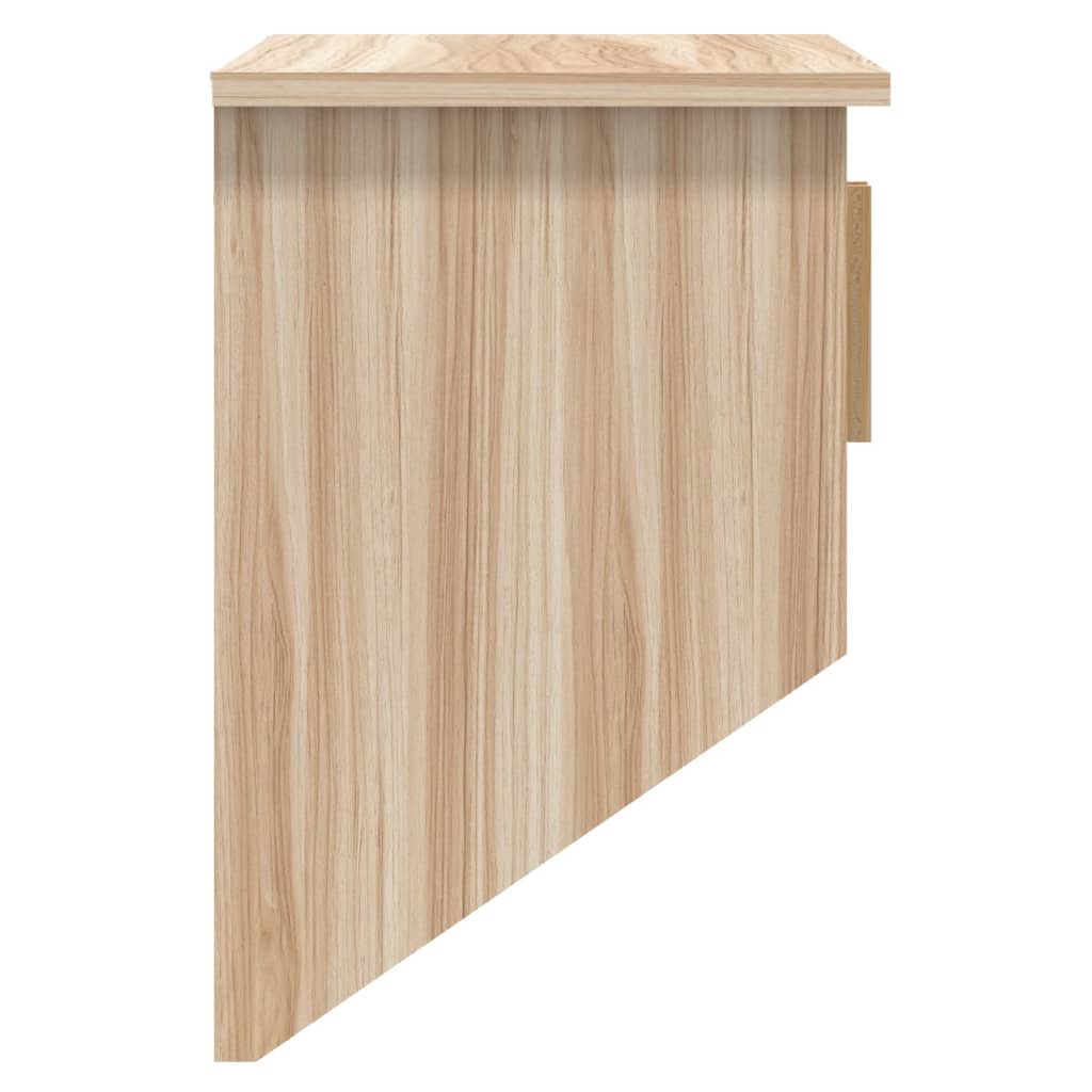 Bengaleiro de parede c/ ganchos 80x24x35,5 cm derivados madeira
