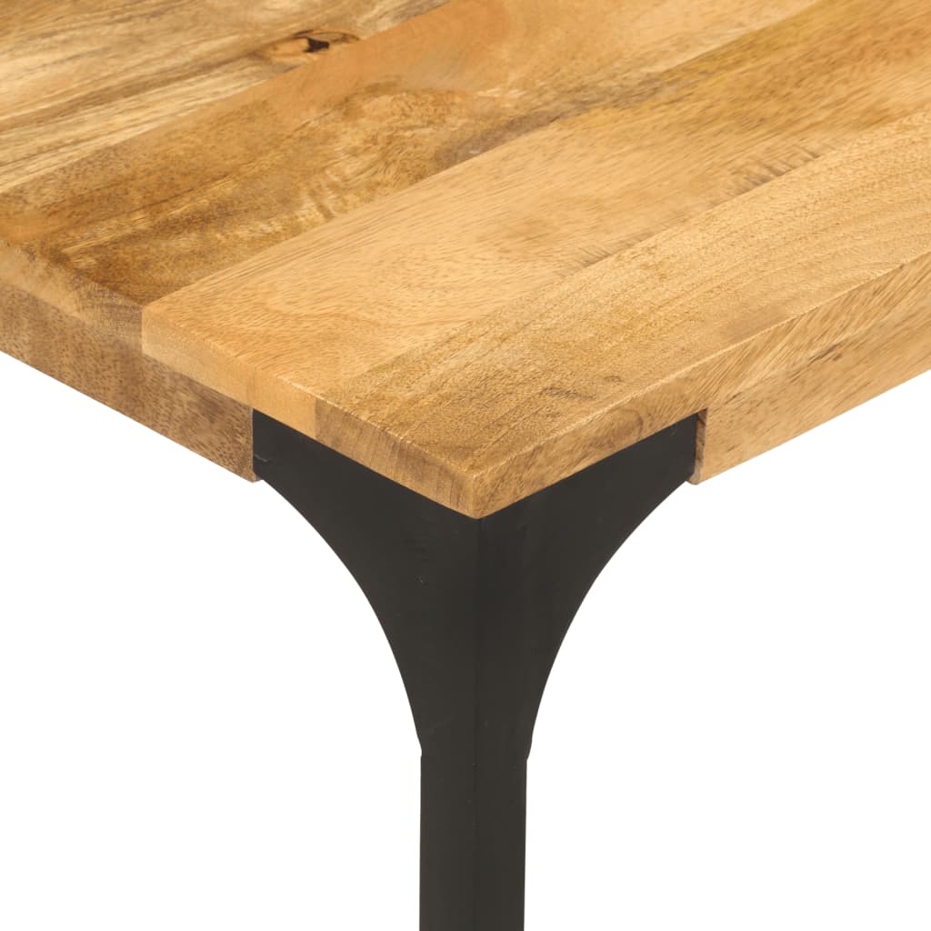 Mesa de centro 100x55x35 cm madeira de mangueira maciça