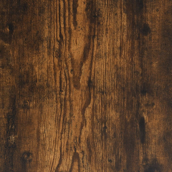 WC cabinet 30x30x190 cm smoked oak wood-based