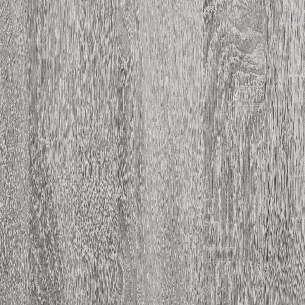 Mueble WC 30x30x190 cm fabricado en madera gris sonoma