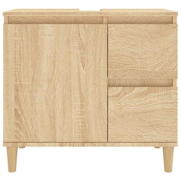 Armário WC 65x33x60 cm derivados de madeira carvalho sonoma