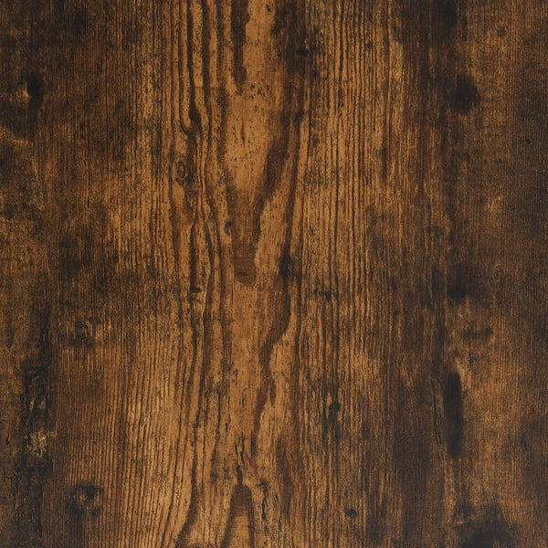 Bathroom cabinet 65x33x60 cm smoked oak wood
