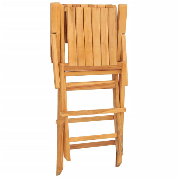 Cadeiras de jardim dobráveis 2 pcs 55x61x90 cm teca maciça