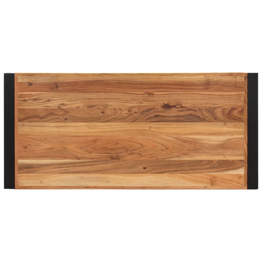 Mesa de centro 120x55x40 cm madeira de acácia maciça