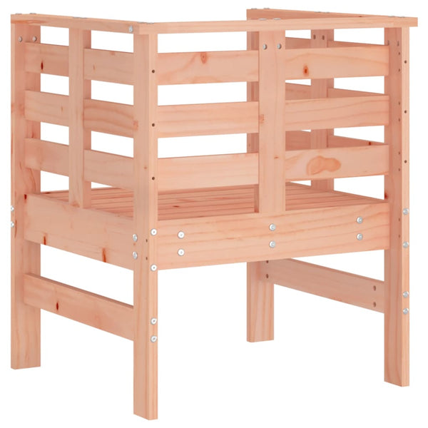 Cadeiras de jardim 2 pcs 61,5x53x71cm madeira de douglas maciça