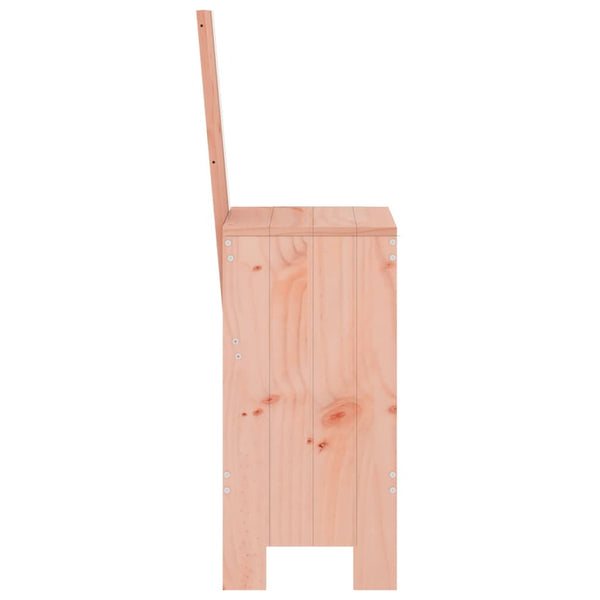 Sillas de bar 2 piezas 40x42x120 cm madera maciza douglas