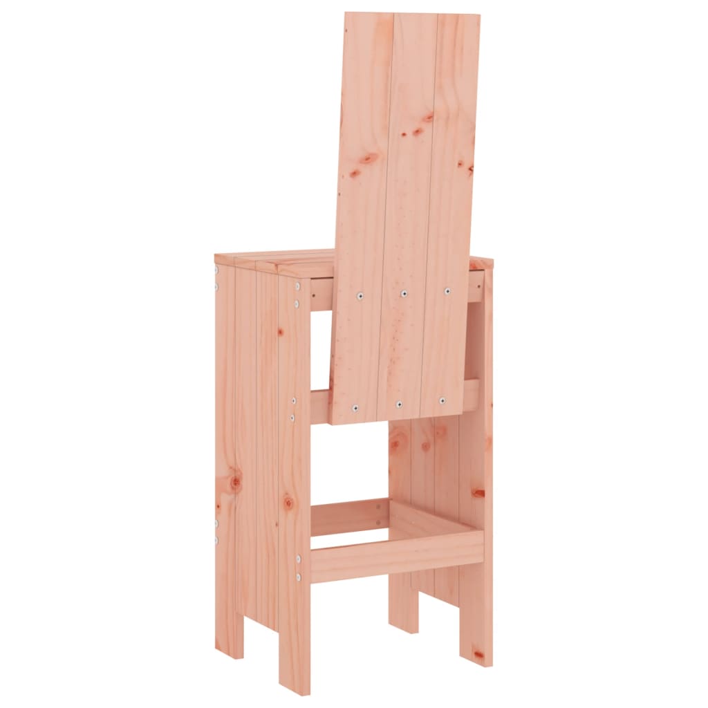 Bar chairs 2 pcs 40x42x120 cm solid douglas wood