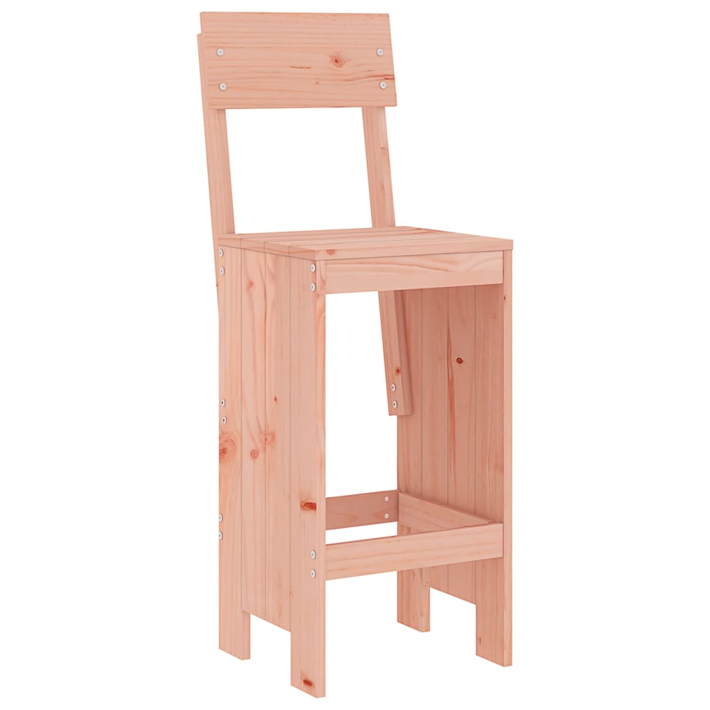 Cadeiras de bar 2 pcs 40x48,5x115,5cm madeira de douglas maciça
