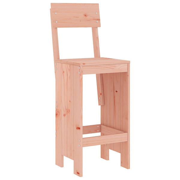 Bar chairs 2 pcs 40x48.5x115.5cm solid Douglas wood