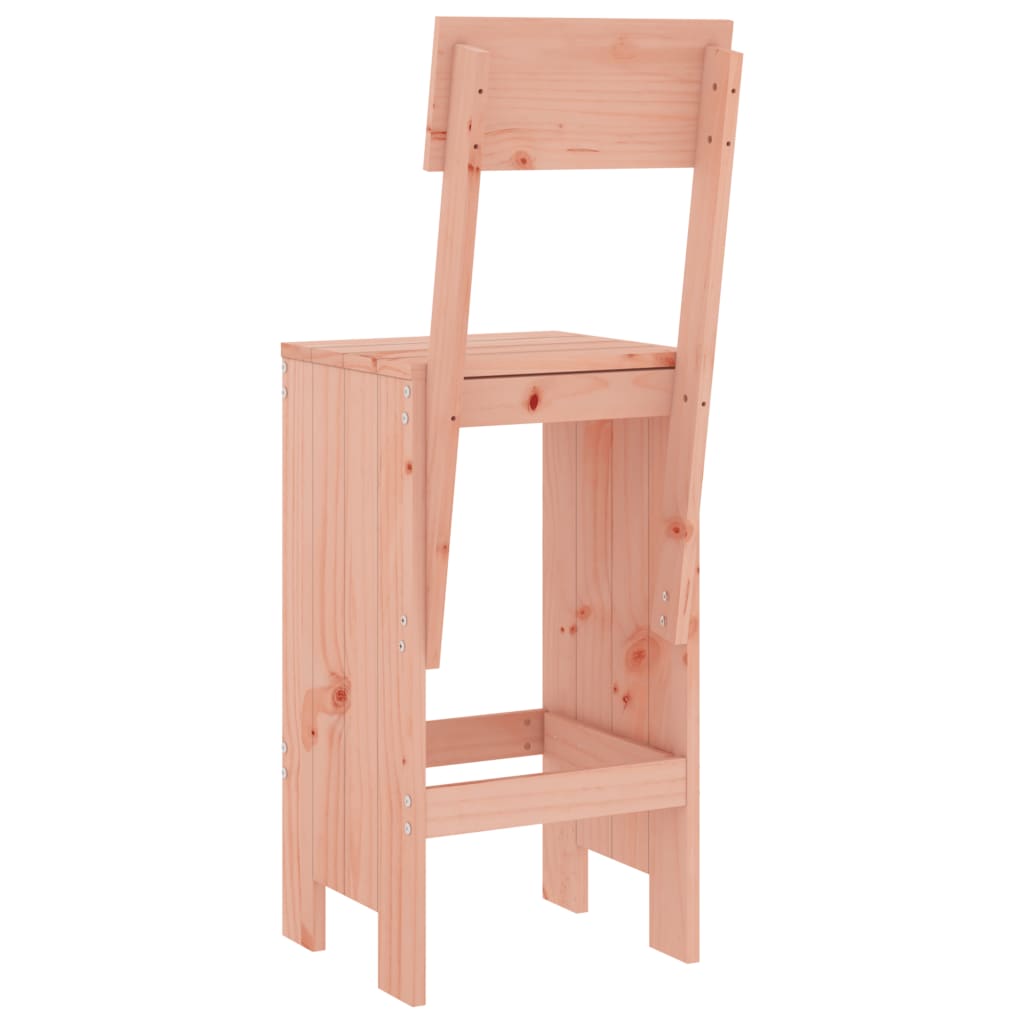 Bar chairs 2 pcs 40x48.5x115.5cm solid Douglas wood