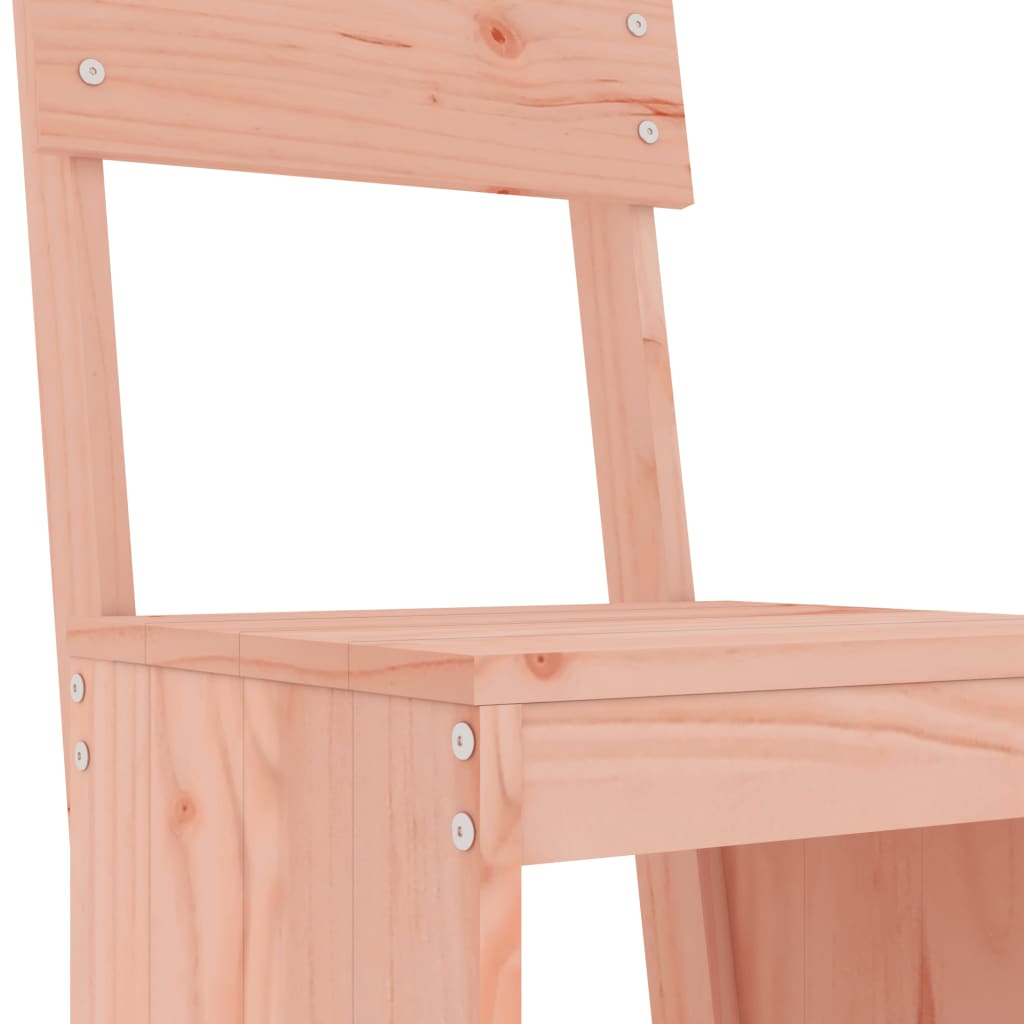 Cadeiras de bar 2 pcs 40x48,5x115,5cm madeira de douglas maciça