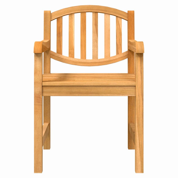 Cadeiras de jardim 2 pcs 58x59x88 cm madeira de teca maciça