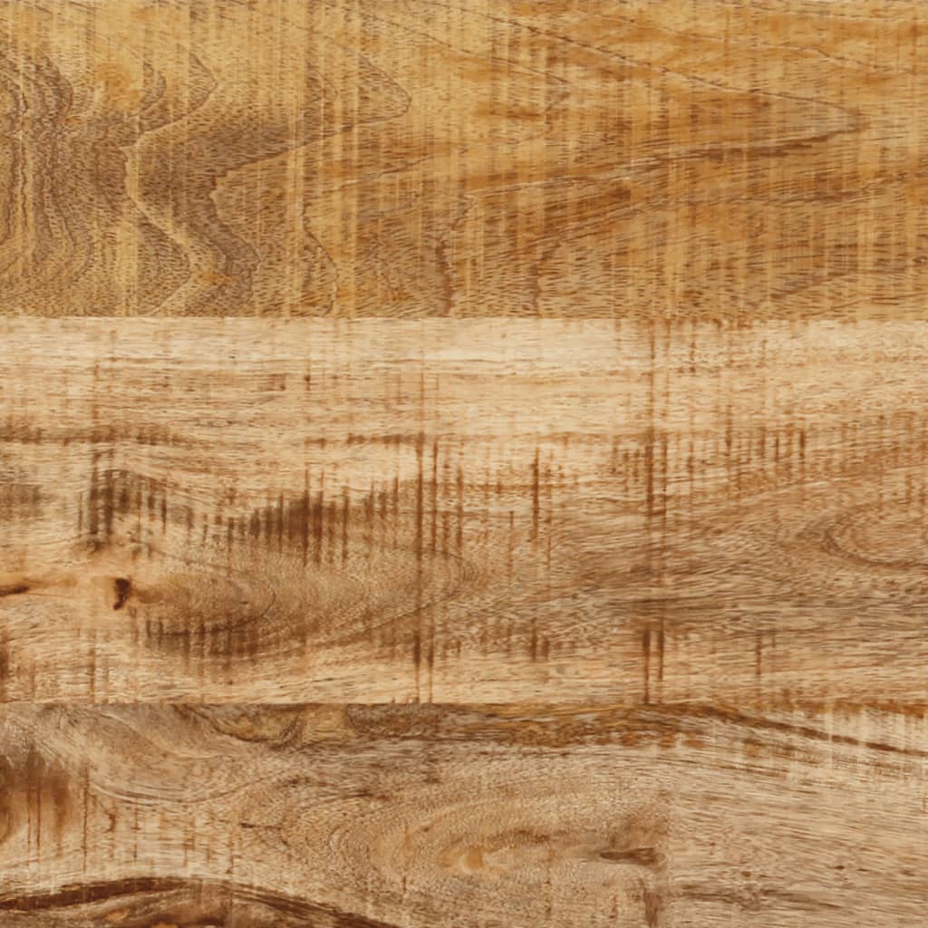 Mesa consola 110x35x76 cm madeira de mangueira áspera maciça