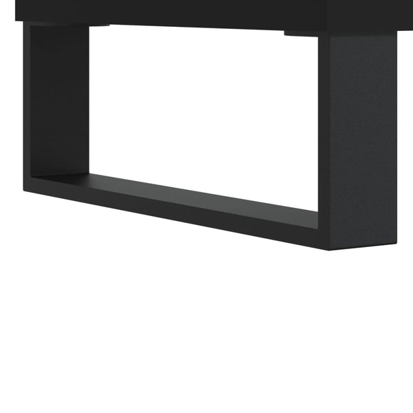 Mesa de centro 55x55x36,5 cm derivados de madeira preto