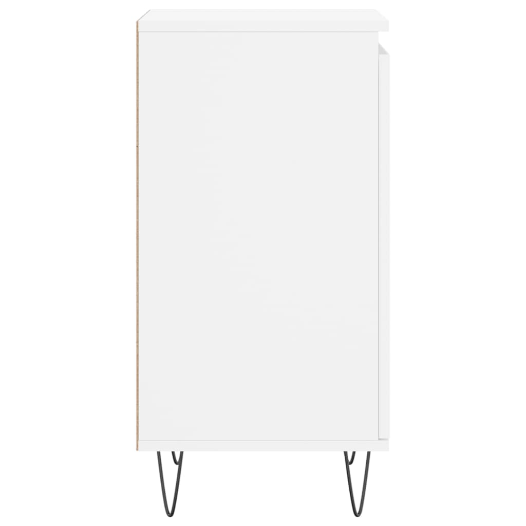 Sideboards 2 pcs 40x35x70 cm white wood