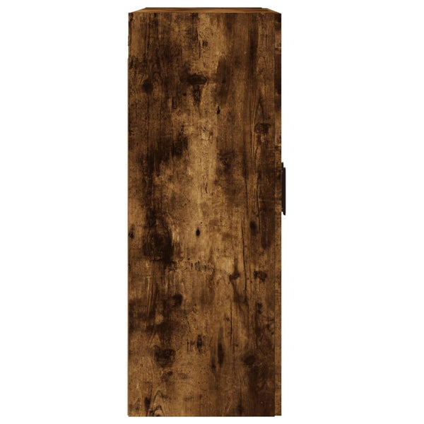 Armário de parede 69,5x34x90 cm deriv. madeira carvalho fumado