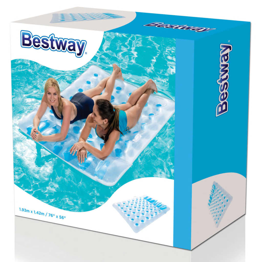 Bestway Colchão duplo insuflável para piscina 43055