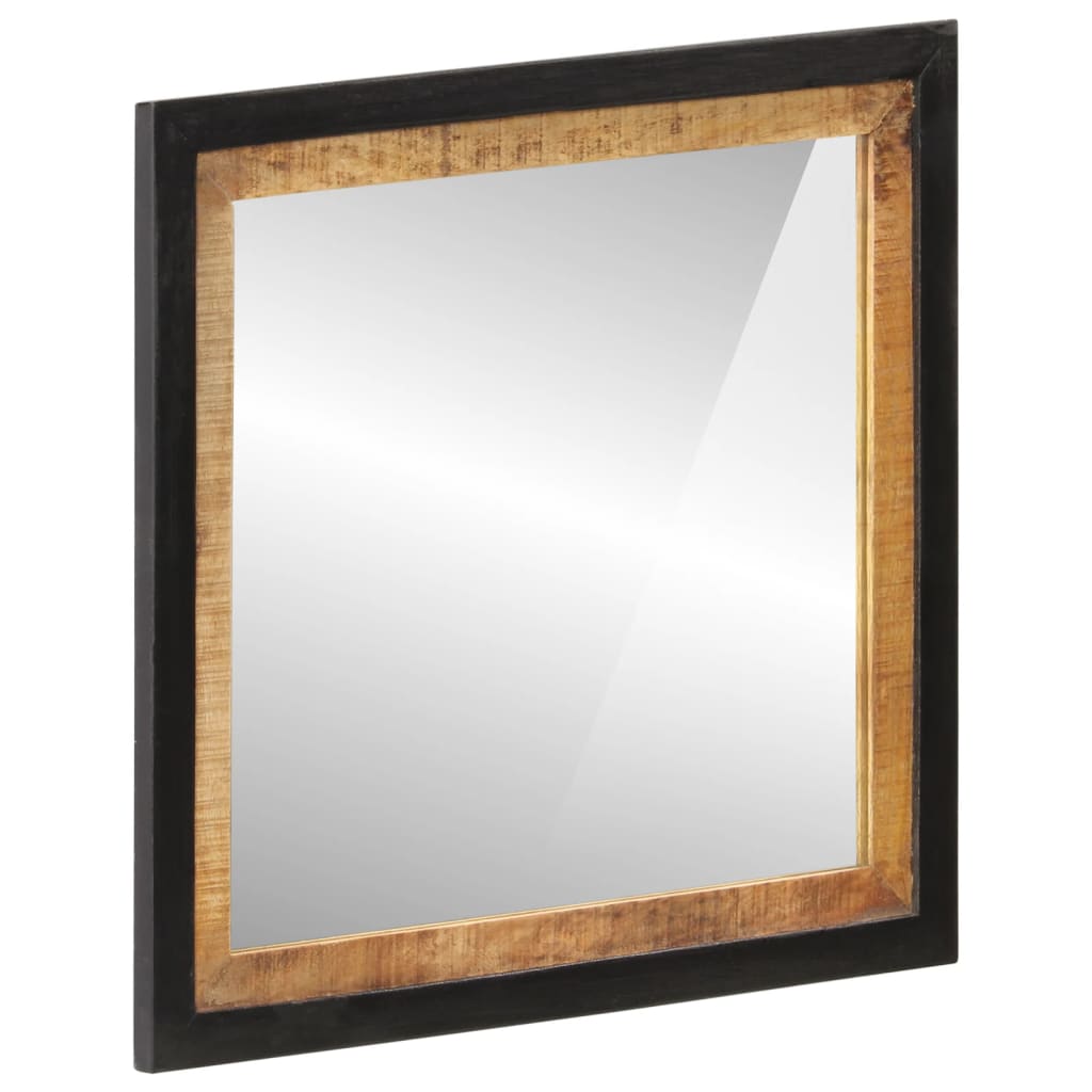 Espelho de casa de banho 55x1x60 cm vidro e mangueira maciça