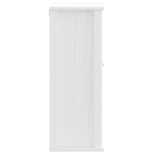 Móvel de parede p/ WC BERG 40x27x71,5 cm pinho maciço branco