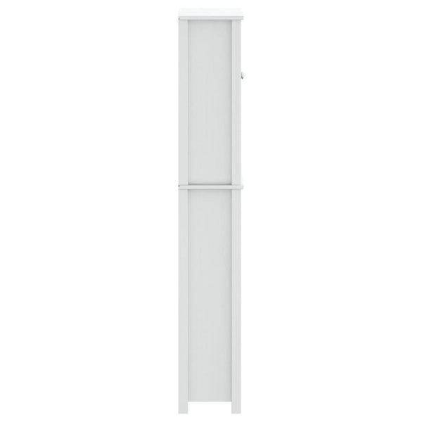 Móvel de sanita BERG 60x27x164,5 cm madeira maciça branco